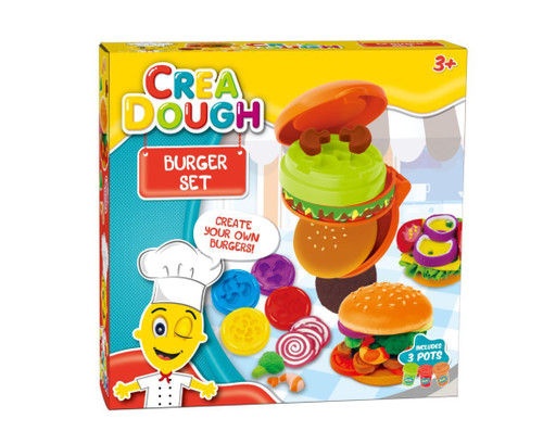 Crea Dough Burger Set Uncle Pete s Toys crea-dough-burger-set-uncle-pete-s-toys