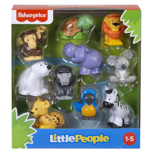 Fisher Price Little People Jungle Animal 10 Pack Uncle Pete's Toys