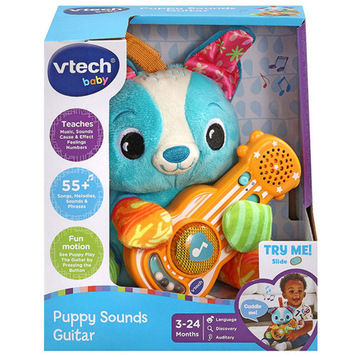 Vtech Puppet VTech - Play With Me Guitar Puppy - Uncle Pete's Toys