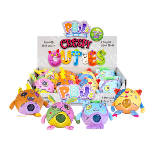 Plush Ball Jellies Creepy Cuties Uncle Pete's Toys