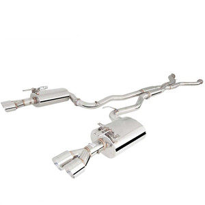 Holden Commodore VE VF Sedan XFORCE Twin 2.5" Catback Exhaust - Polished SS