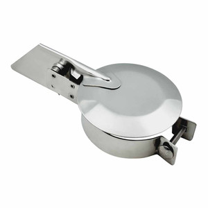 4" SILENT RAIN CAP - 304 STAINLESS STEEL