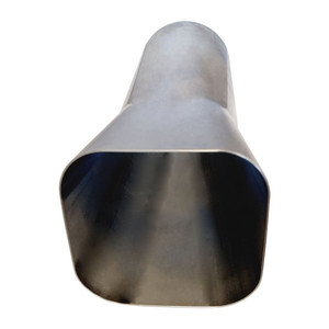 COL. CONE 4 x 2¼" IN - 4" OUT x 300mm length Stainless Steel