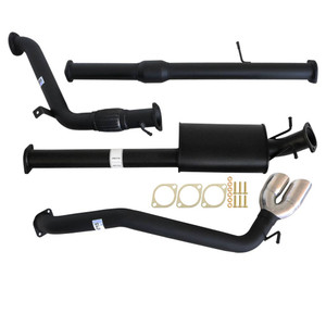 MAZDA BT-50 UP, UR 3.2L 9/2011 - 9/2016 3" TURBO BACK EXHAUST WITH CAT & MUFFLER SIDE EXIT TAILPIPE