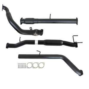 FORD RANGER PJ PK 2.5L & 3.0L 07 - 11 MANUAL 3" TURBO BACK EXHAUST WITH CAT & HOTDOG