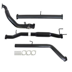 FORD RANGER PJ PK 2.5L & 3.0L 07 - 11 MANUAL 3" TURBO BACK EXHAUST WITH HOTDOG ONLY