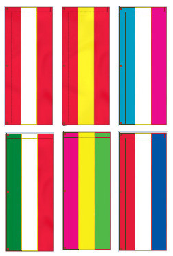 Vertical Stripe Flag