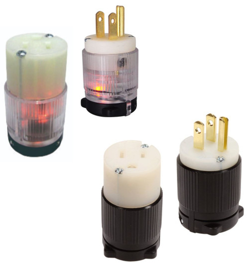 15A Straight Blade Plugs