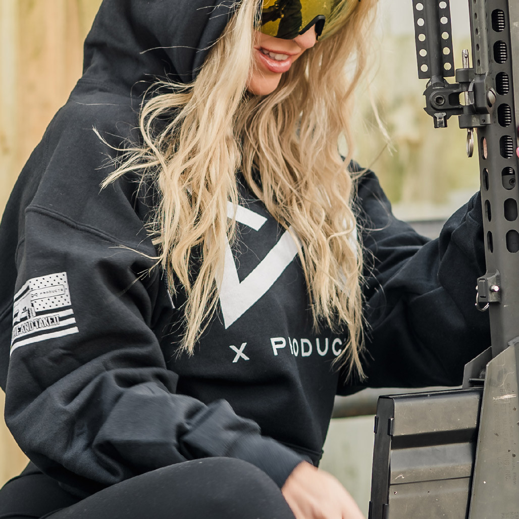 X Products Logo Hoodie Sweatshirt