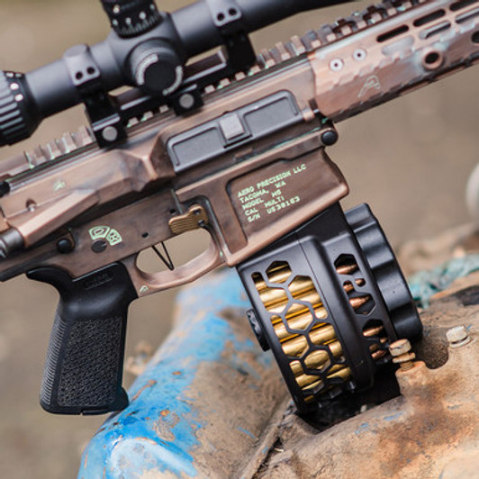 X-25 X Products Skeletonized 50 Round Drum for AR .308 Rifles