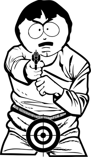 Randy Marsh The Criminal Target 10 Pack