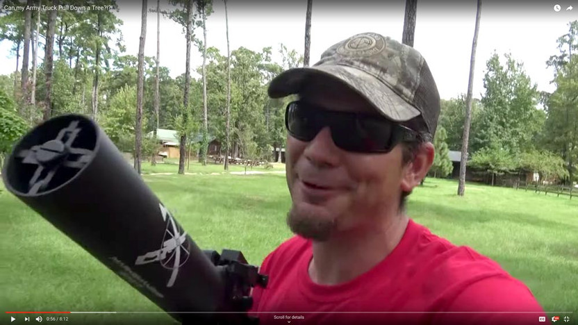 Pull Down a Tree with the Can Cannon & Grappling Hook