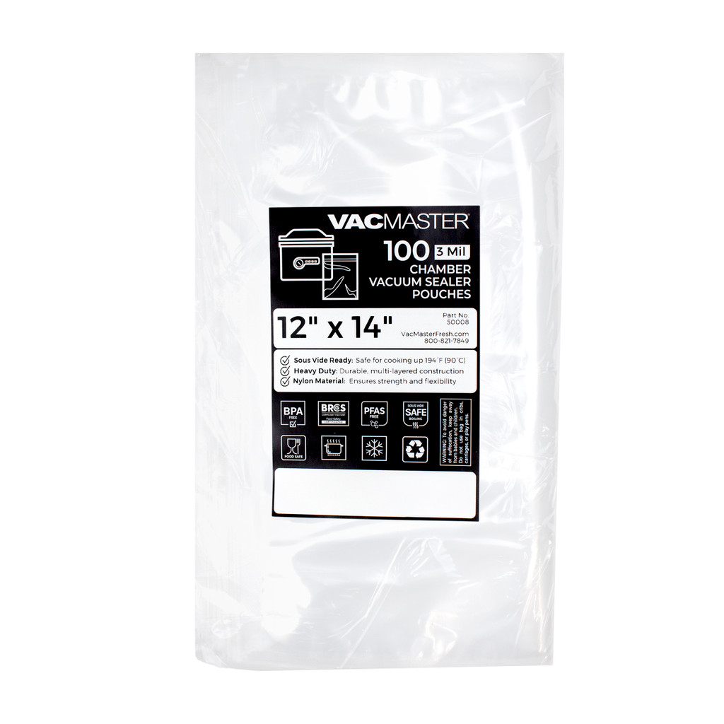 High Temperature Vacuum Chamber Pouches 3-Mil, Packaging