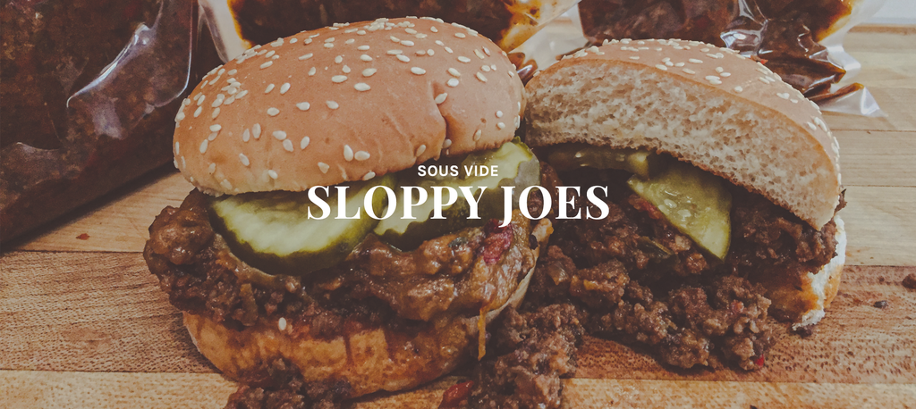 Sous Vide Sloppy Joes