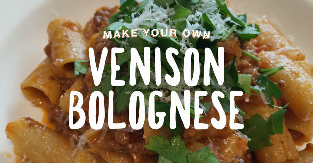 Venison Bolognese – Make a Large Batch and Vacuum Seal to Save