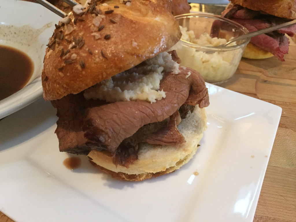 Beef on Weck Sous Vide