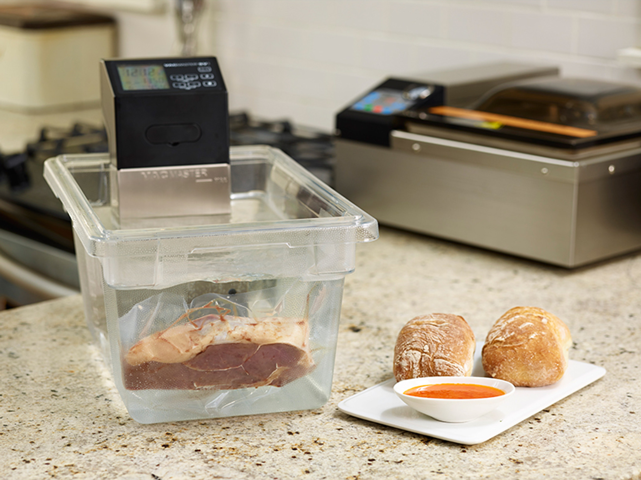 Sous Vide Circulator w/ Touchscreen And Safety Feature Blue 800W KG-SV1