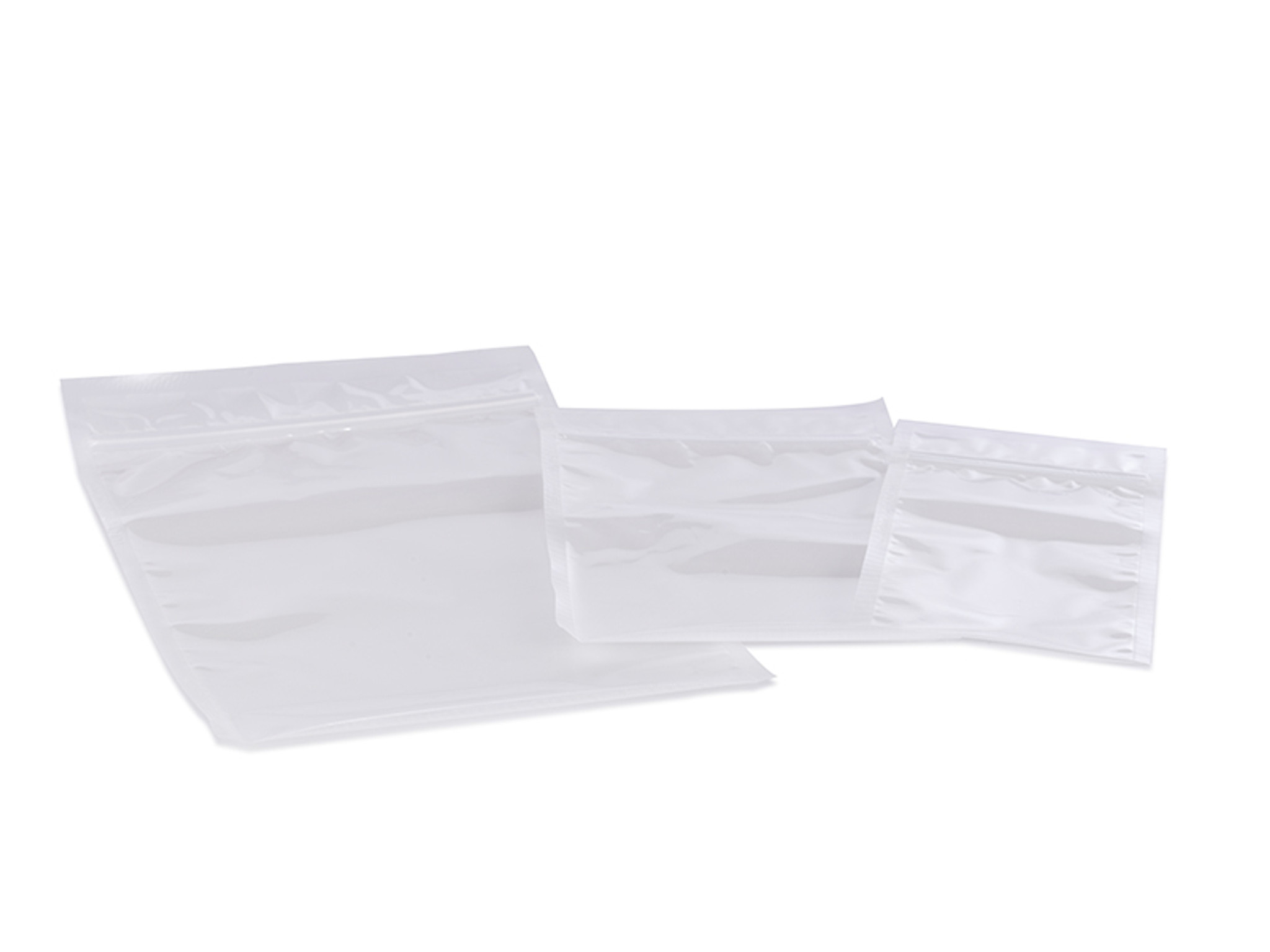 Wholesale Silver Clear Freezer Pop Vacuum Bags