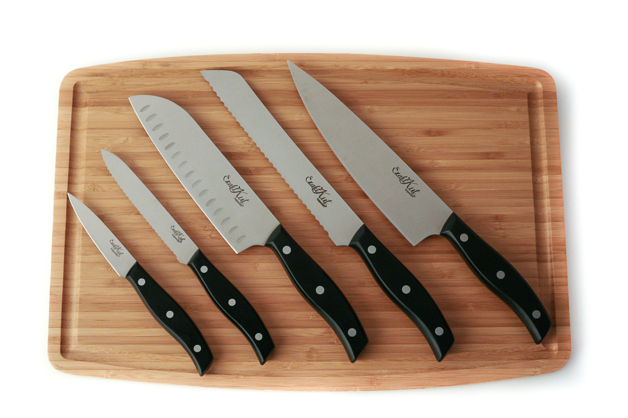 Stainless Steel Kitchen Knife Set 5 Piece Chef Series