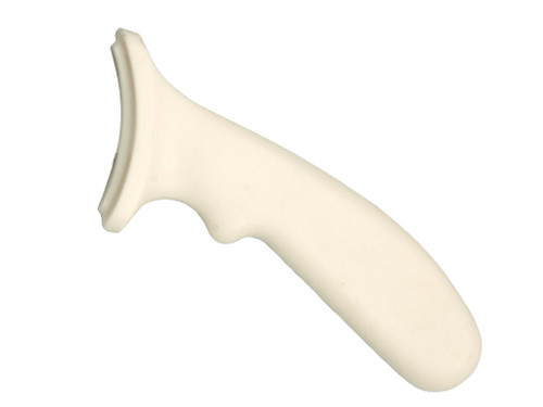 White Poly Grip Handle 