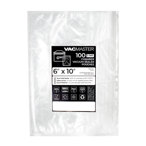 High Temperature Vacuum Chamber Pouches 3-Mil, Packaging