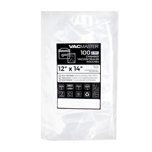 High Temperature Vacuum Chamber Pouches 3-Mil, Packaging
