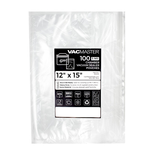 High Temperature Vacuum Chamber Pouches 3-Mil, Packaging