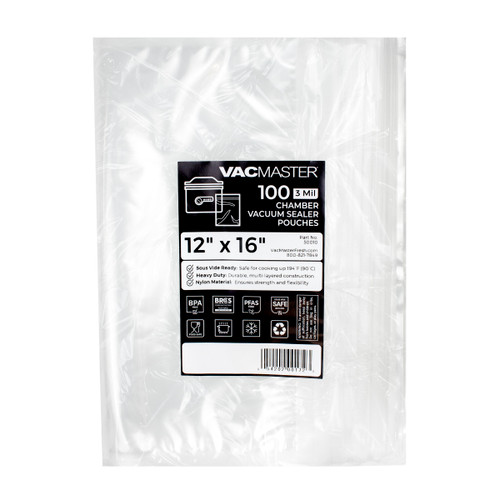 High Temperature Vacuum Chamber Pouches 3-Mil, Packaging