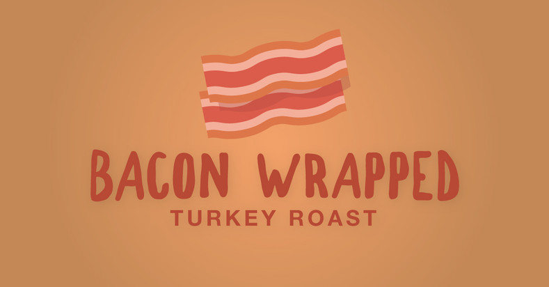 Bacon Wrapped Turkey Roast 