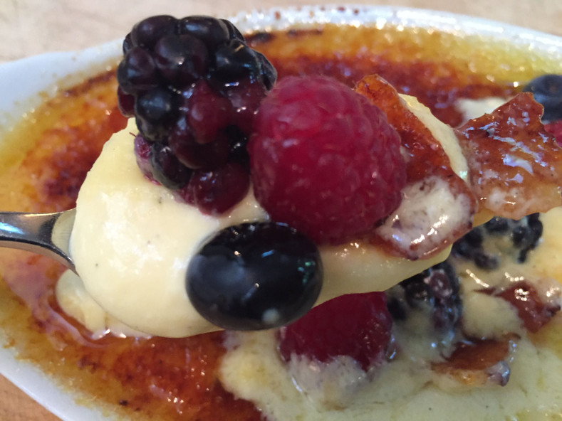 Crème Brulée with Meyer Lemon and Vanilla Sous Vide