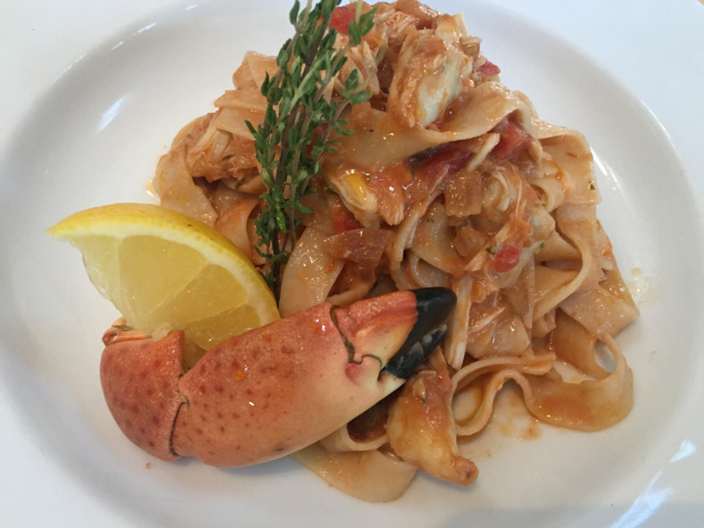 Crab Bolognese