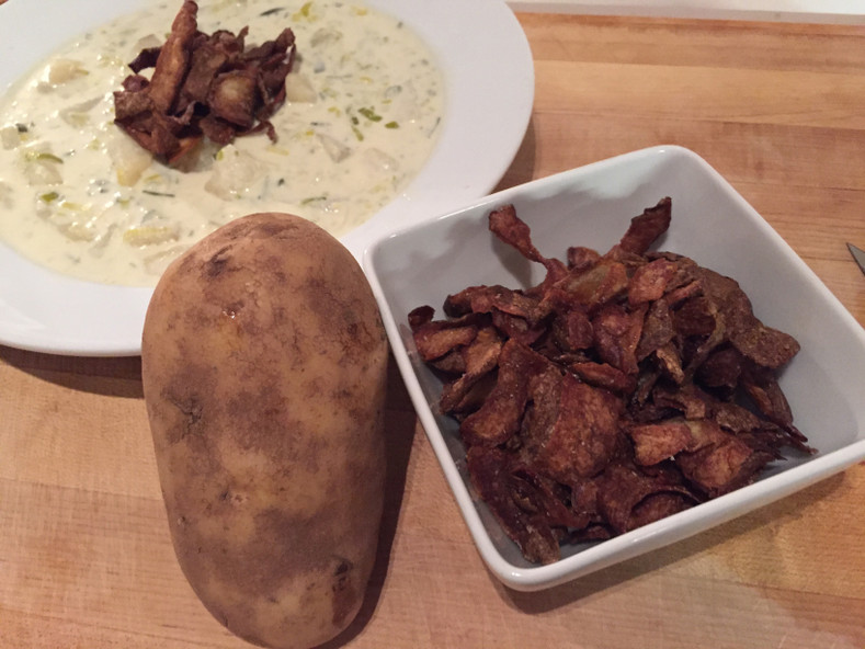 Potato and Leek Stew Sous Vide 