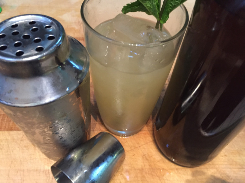 Planter's Rum Punch with Spiced Rum Sous Vide