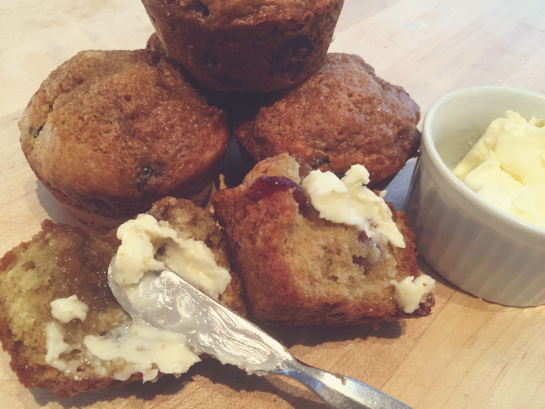 Perfect Thanksgiving Side: Cranberry Maple Muffins With Sweet Baking Blend