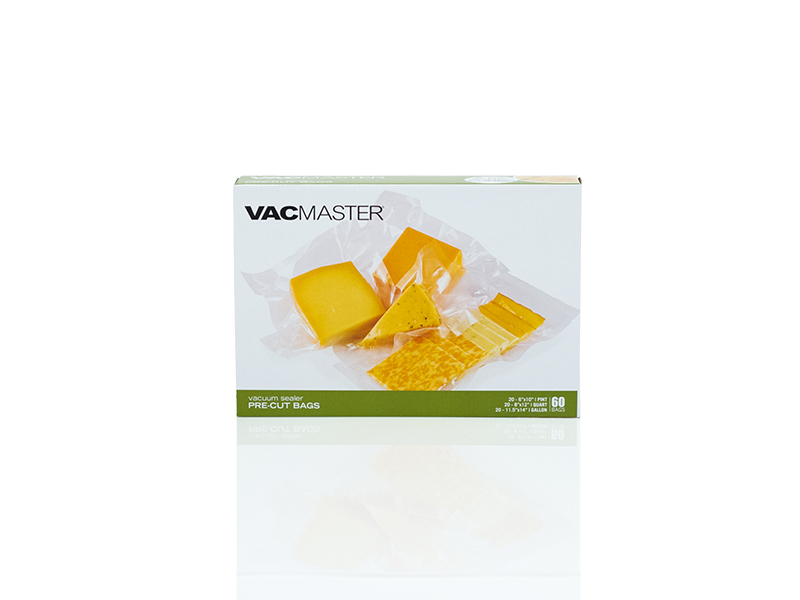 Vacmaster 948300 Pint, Quart, Gallon Full Mesh Vacuum Seal Bags - 60 Pack