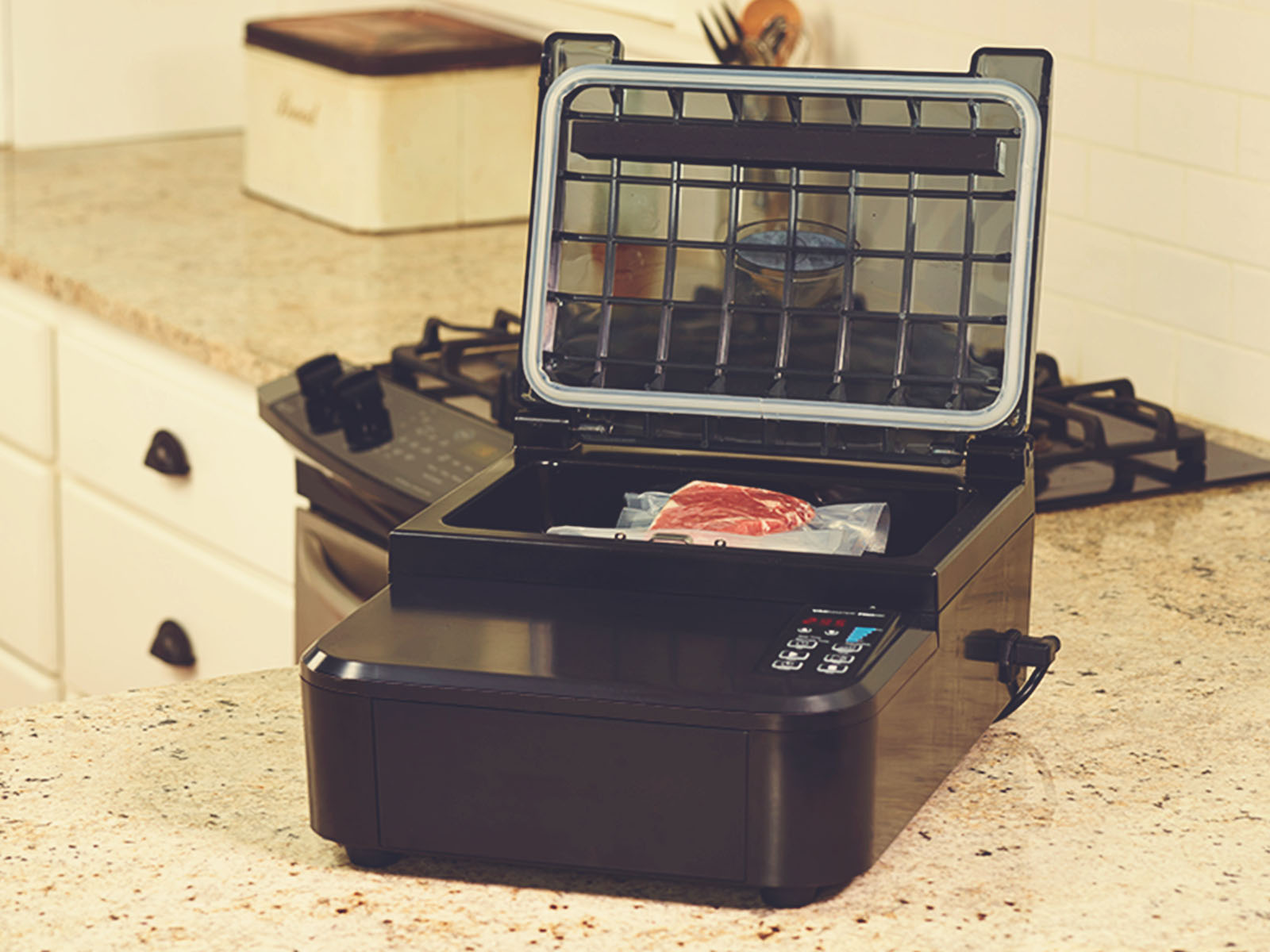 The industry's FIRST... Duo Suction and Chamber Vacuum Sealer VacMaster