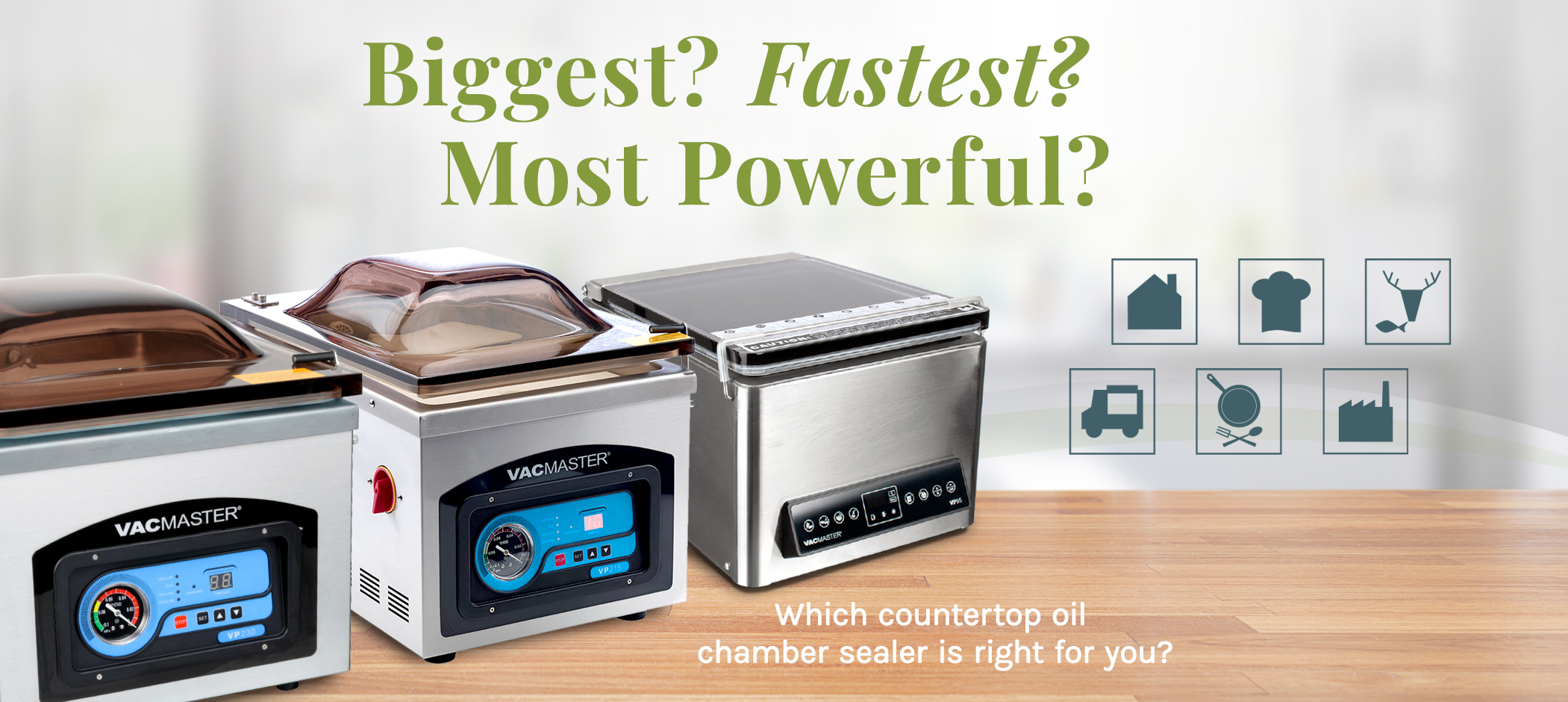 Vacmaster VP230 Chamber Vacuum Sealer