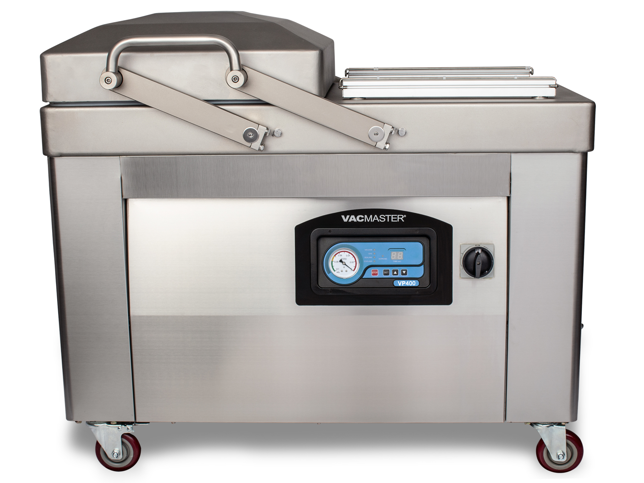 Commercial Tabletop Vacuum Sealing Machine with Dual Sealing Bars –  Technopack Corporation