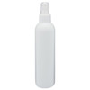 8 oz Natural (Semi-Translucent) Plastic Bottle with Spray Atomizer