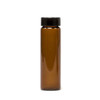 1/2 oz Amber Glass Vial with Cap & Orifice Reducer