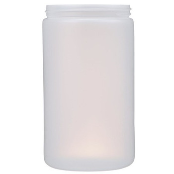 32 oz Natural Plastic Cylindrical Jar (89 mm)