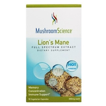 Lion's Mane Medicinal Mushroom 300 mg 90 Capsules