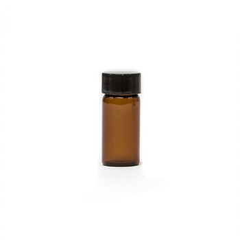 1/4 oz Amber Glass Vial with Standard Cap