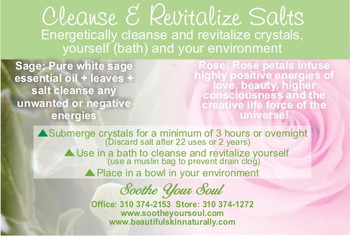 Cleanse and Revitalize Salts