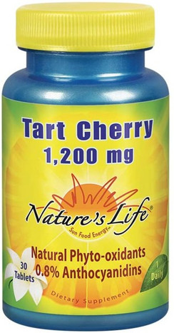 Tart Cherry 1,200 mg 30 tablets