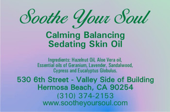 Calming Balancing Sedating Skin Oil