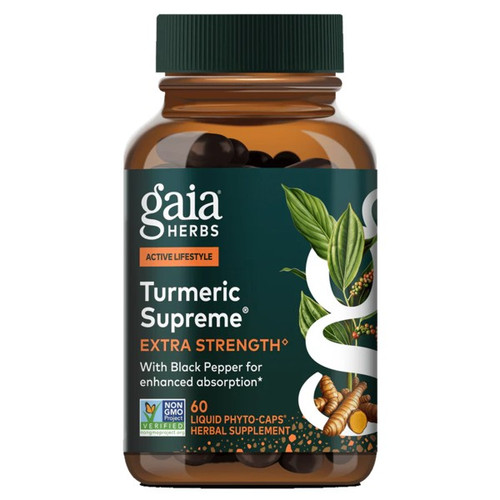 Turmeric Supreme Extra Strength Liquid Herbal Extract Capsules