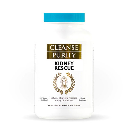 Cleanse Purify Kidney Rescue 240 Tablets