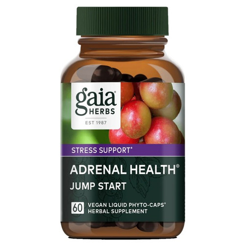 Adrenal Health Jump Start 60 Liquid Herbal Extract Capsules