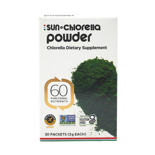 Sun Chlorella Powder 30 Packets (3 g each)